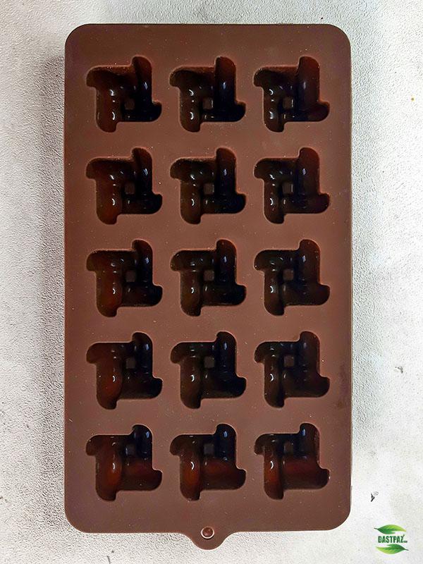 تصویر دوم بزرگ محصول قالب شکلات طرحدار کد 1 در فروشگاه اینترنتی کوک مارکت