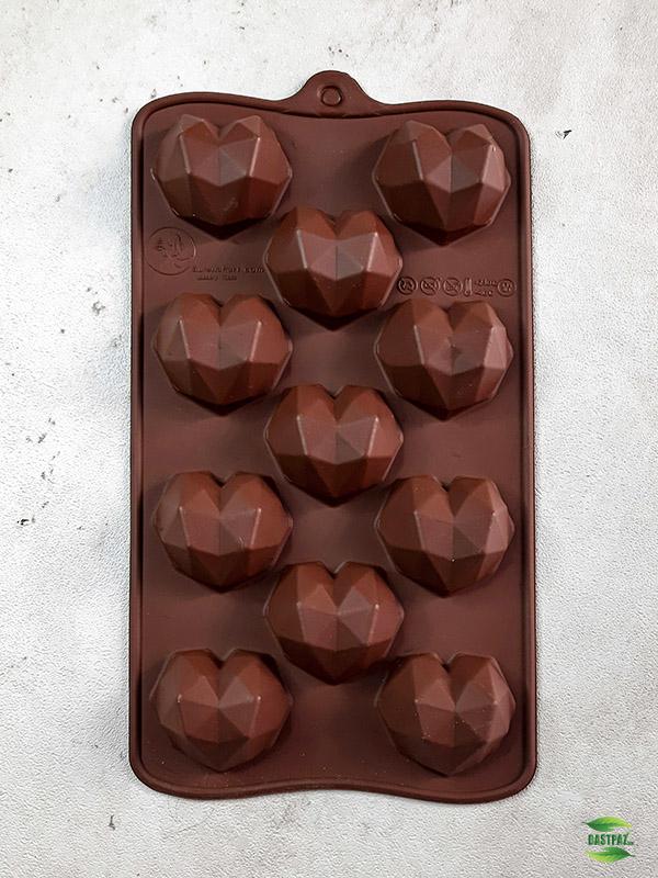 تصویر اول بزرگ محصول قالب شکلات طرح قلب کد 4 در فروشگاه اینترنتی کوک مارکت