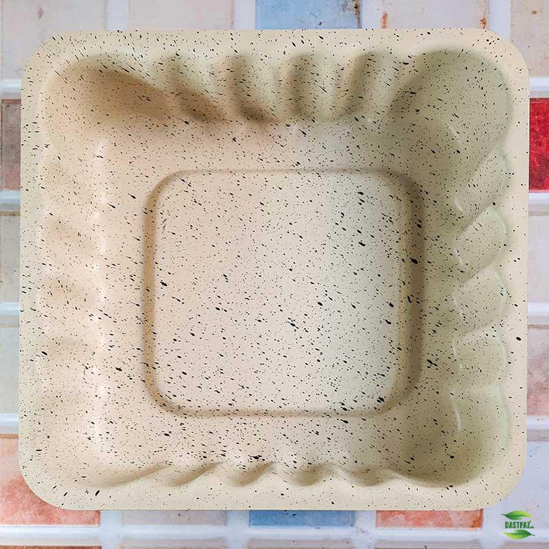 تصویر سوم بزرگ محصول قالب کیک شارلوت مربع در فروشگاه اینترنتی کوک مارکت