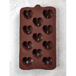 تصویر دوم کوچک محصول قالب شکلات طرح قلب کد 4 در فروشگاه اینترنتی کوک مارکت