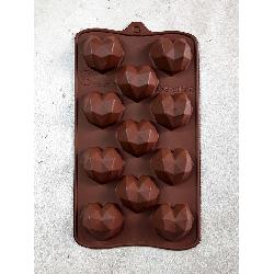 تصویر اول کوچک محصول قالب شکلات طرح قلب کد 4 در فروشگاه اینترنتی کوک مارکت