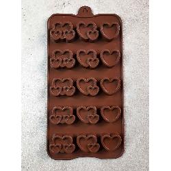 تصویر محصول قالب شکلات طرح قلب کد 1 در فروشگاه اینترنتی کوک مارکت
