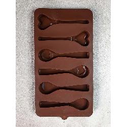 تصویر اول کوچک محصول قالب شکلات طرح قاشق در فروشگاه اینترنتی کوک مارکت
