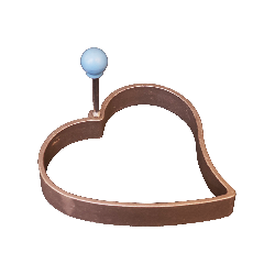 تصویر اول کوچک محصول قالب کوکو آلومینیومی طرح قلب در فروشگاه اینترنتی کوک مارکت
